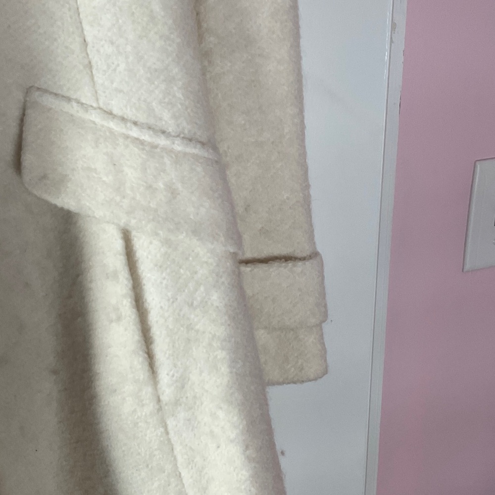 Sam Edelman Cream Teddy Jacket - Picture 3 of 7